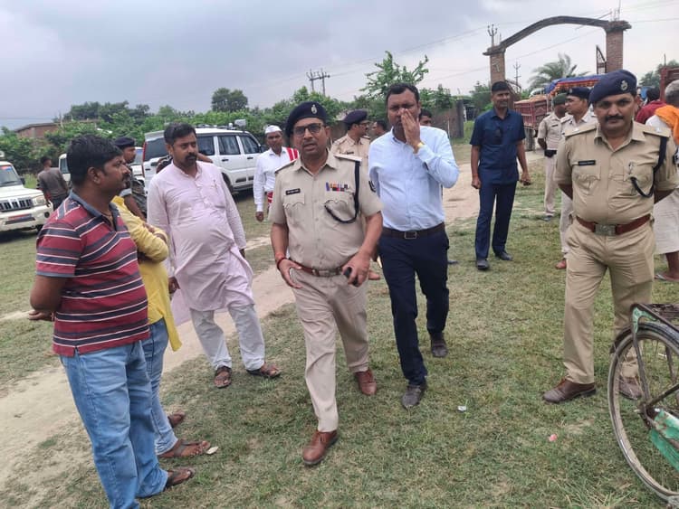 Samastipur : सीएम की सभा को लेकर अधिकारियों ने लिया जायजा