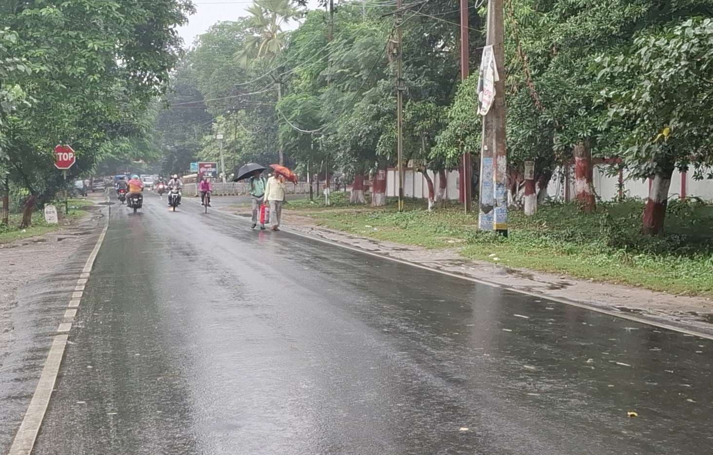 चक्रवात मोंथा का पूर्णिया में दिख रहा असर, होने लगा ठंड का अहसास