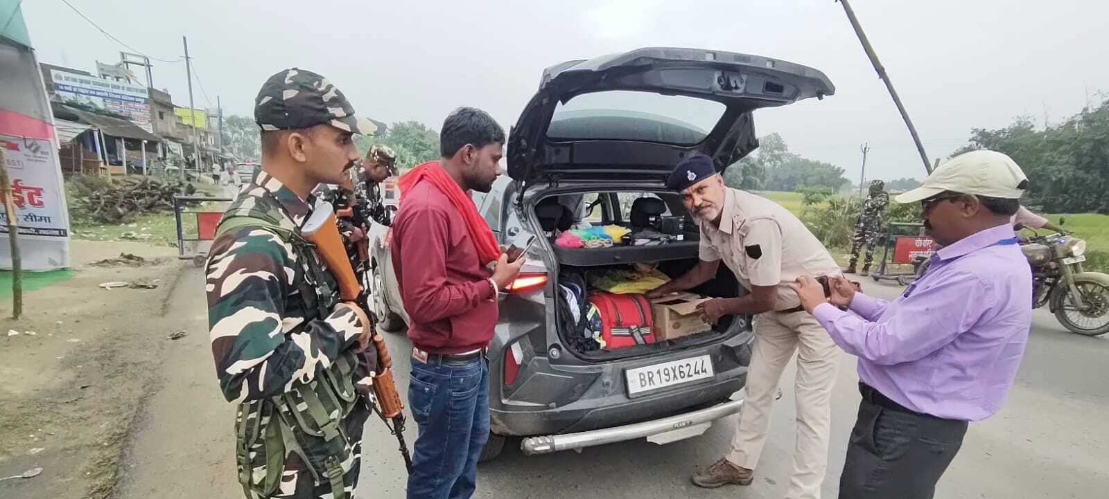 मधेपुरा की सीमाओं पर बढ़ी चौकसी