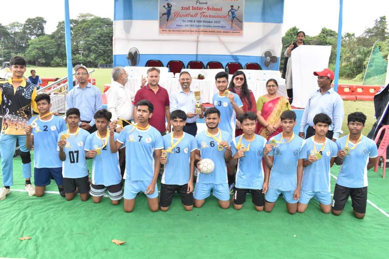 Ahseen international school handball tournament concluded: चर्च स्कूल विजेता व एहसीन बना उपविजेता