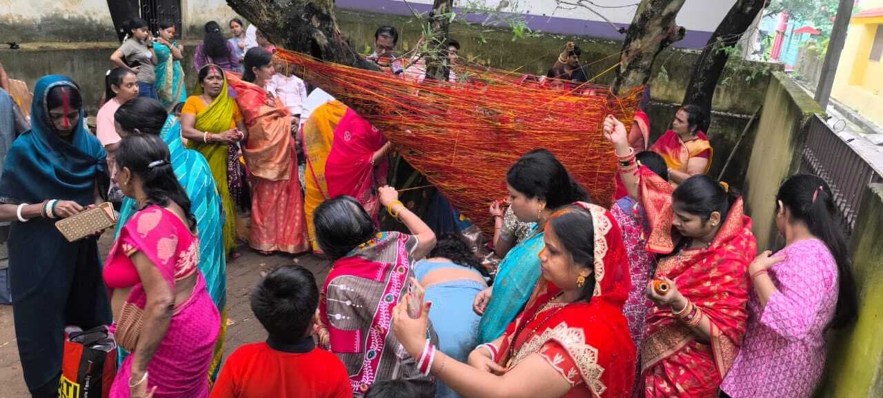 अक्षय नवमी : महिलाओं ने आंवला वृक्ष की पूजा कर रक्षा सूत्र बांधे, परिक्रमा की