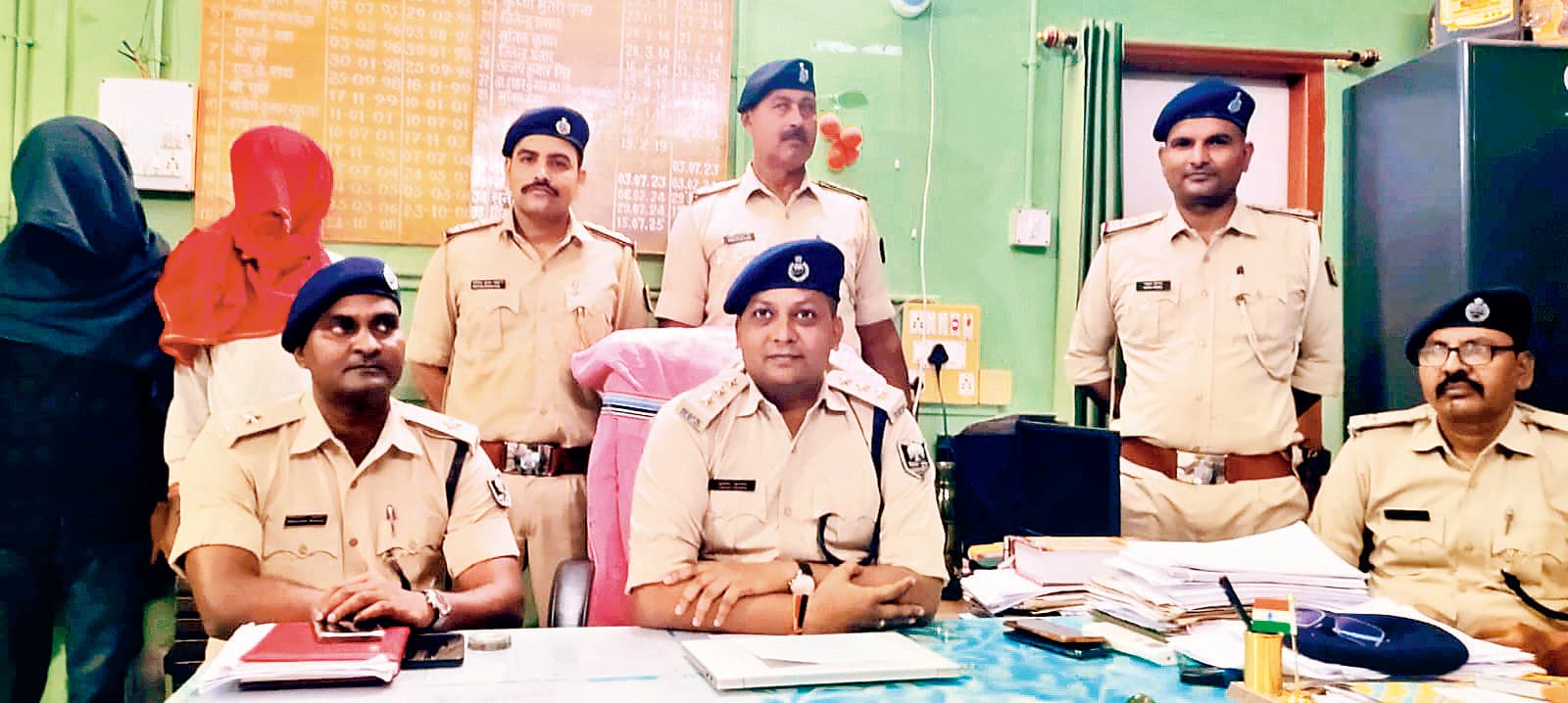 Hajipur News : चोर गिरोह के तीन बदमाश गिरफ्तार, भेजे गये जेल