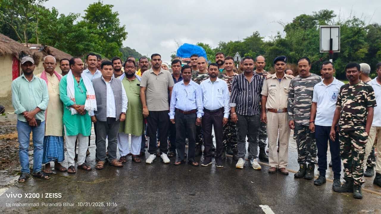 Motihari: एकता दिवस पर मैराथन दौड़ का हुआ आयोजन