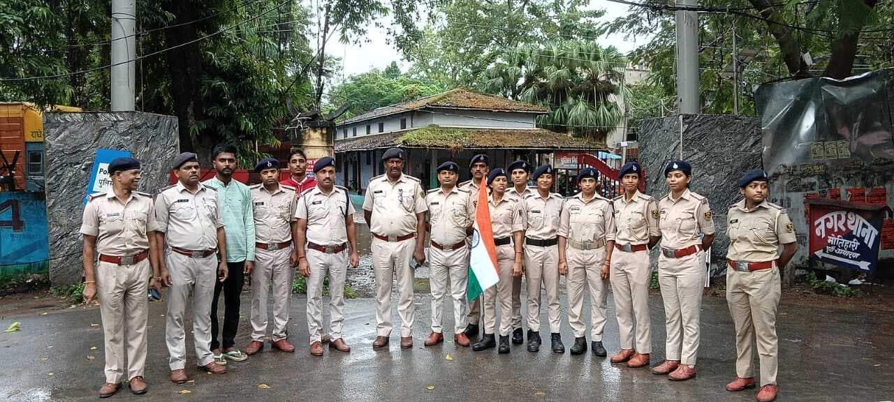 Motihari: नगर थाना ने निकाला रन फोर यूनिटी मार्च