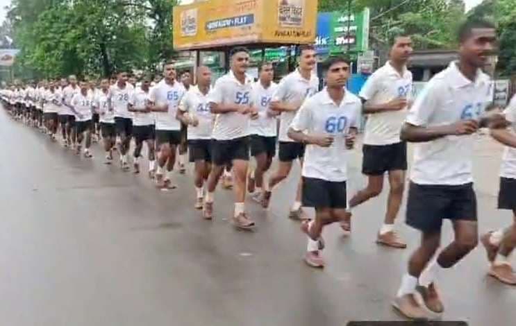 राष्ट्रीय एकता दिवस पर पुलिस पदाधिकारियों व कर्मियों ने ली शपथ