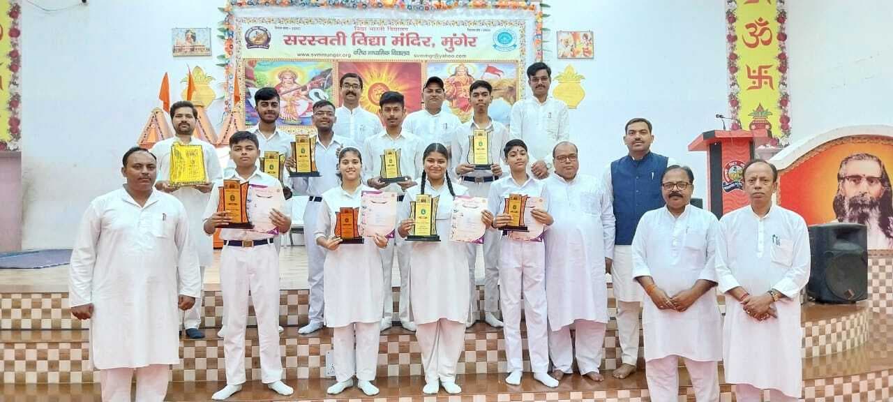 क्षेत्रीय गणित मेला में सफल छात्रों को किया गया सम्मानित