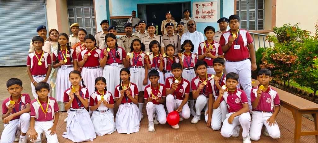 थाना परिसर में ‘रन फॉर यूनिटी’ कार्यक्रम का आयोजन