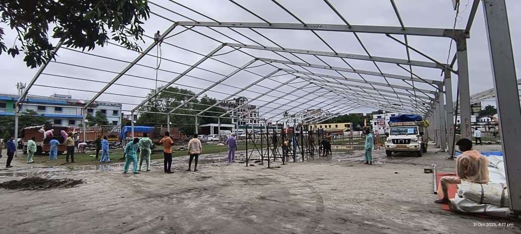 आज केंद्रीय गृहमंत्री अमित शाह मिंज स्टेडियम में करेंगे चुनावी जनसभा