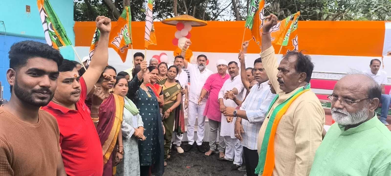 भाजपा कार्यकर्ताओं ने मनायी सरदार पटेल की जयंती