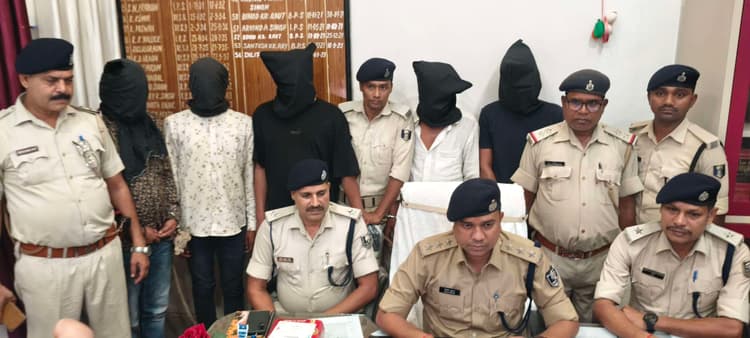 खाने के बिल भुगतान को लेकर होटलकर्मी को मोरी गोली, पांच गिरफ्तार