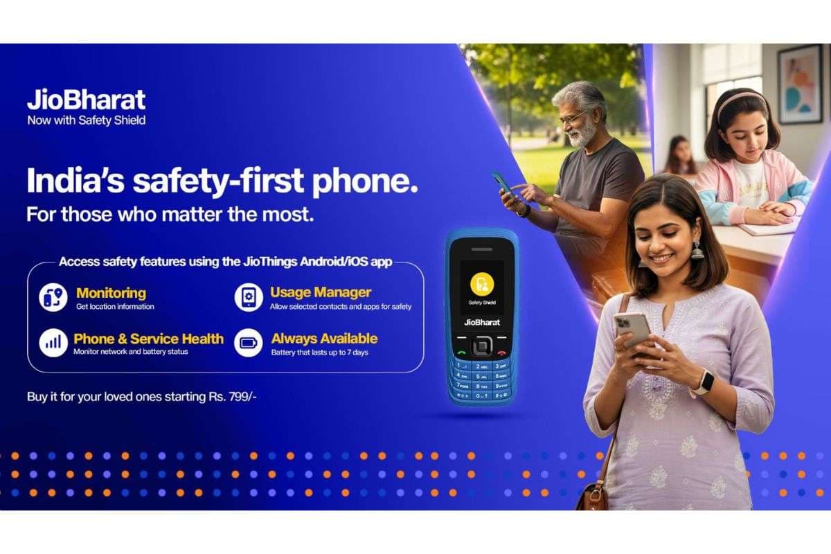 JioBharat Safety First Phone