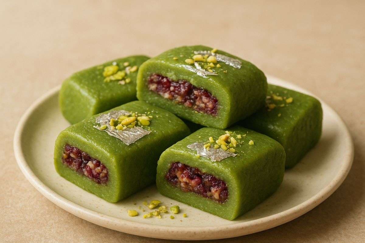 kaaju paan mithai