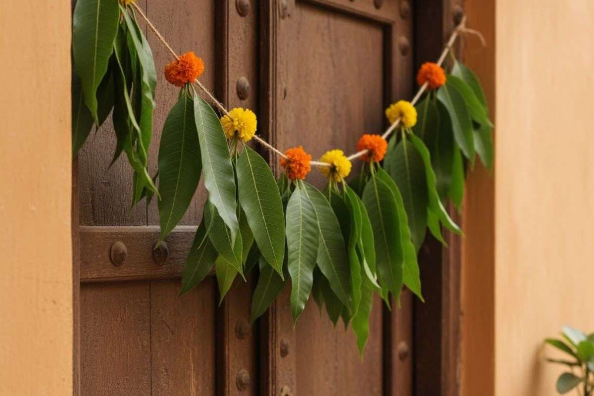 mango leaves decoration