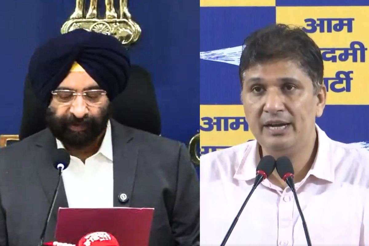 Delhi Pollution: दिल्ली के प्रदूषण पर AAP और बीजेपी में भिड़ंत, मंत्री सिरसा के बयान पर सौरभ भारद्वाज का पलटवार