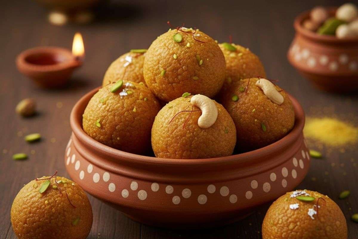 moong daal ladoo