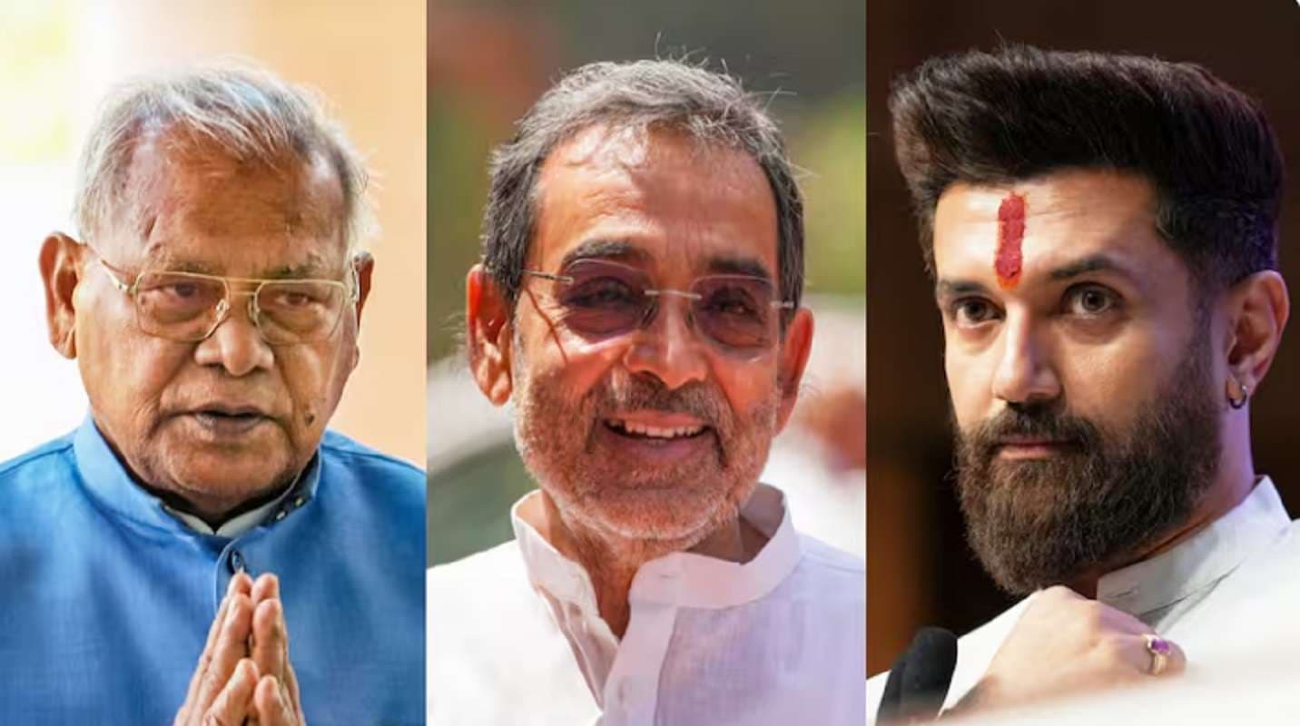 Bihar Election 2025: उपेंद्र कुशवाहा के ये हैं छह उम्मीदवार, यहां लड़ेंगी जीतनराम मांझी और चिराग पासवान की पार्टी