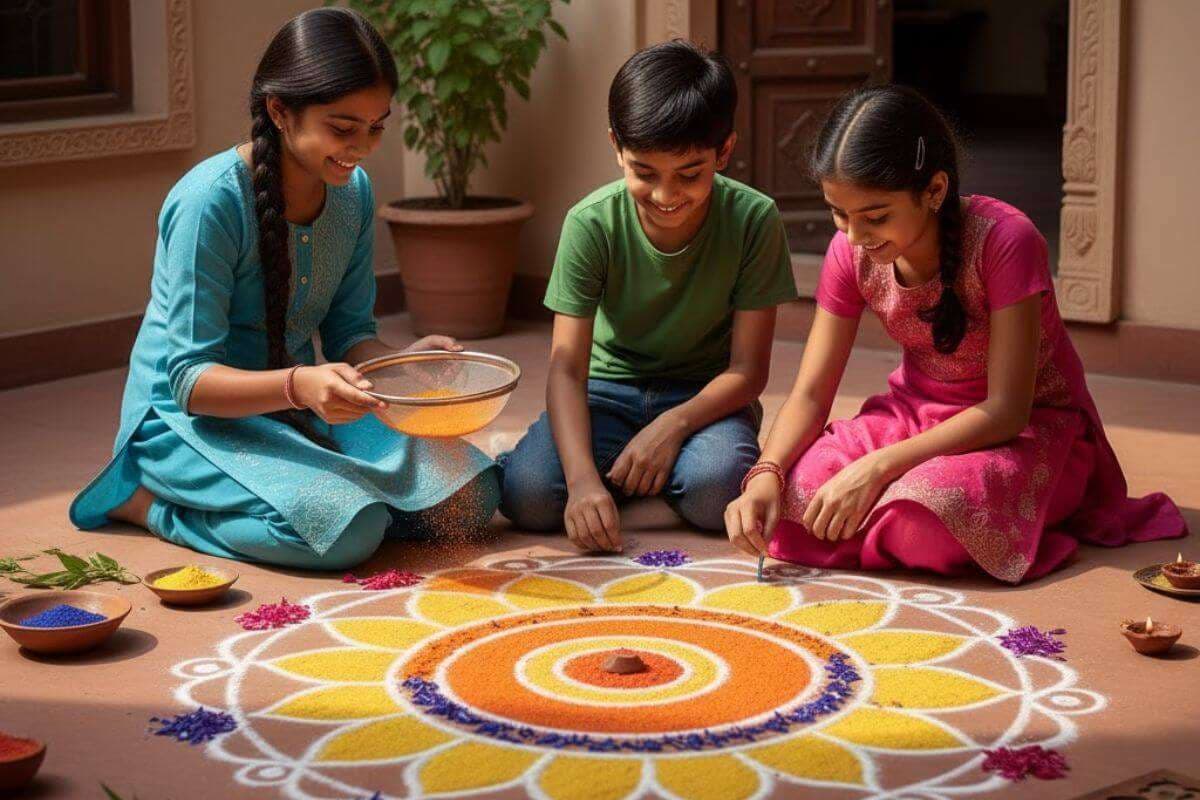 Rangoli Design For Kids: मस्ती और खुशियों से भरा हो दिवाली का त्योहार, बच्चों के लिए सुंदर और सिंपल रंगोली डिजाइन आइडियाज