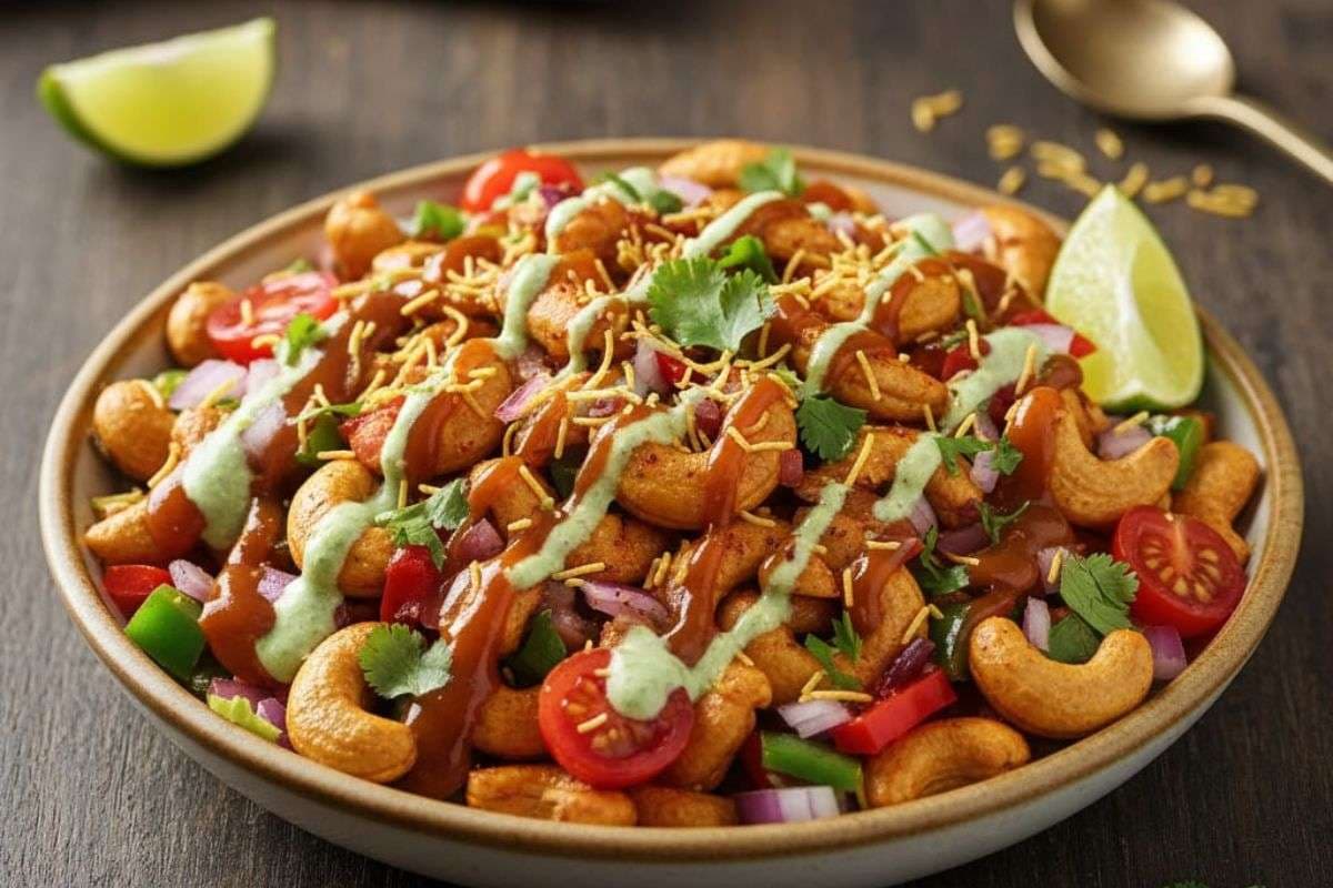 roasted kaaju chaat roasted kaaju chaat