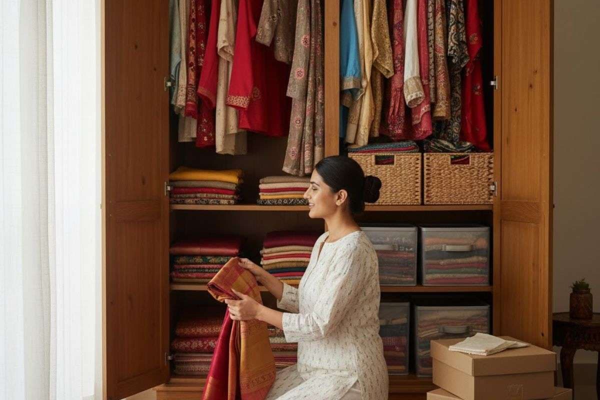 wardrobe organizing tips