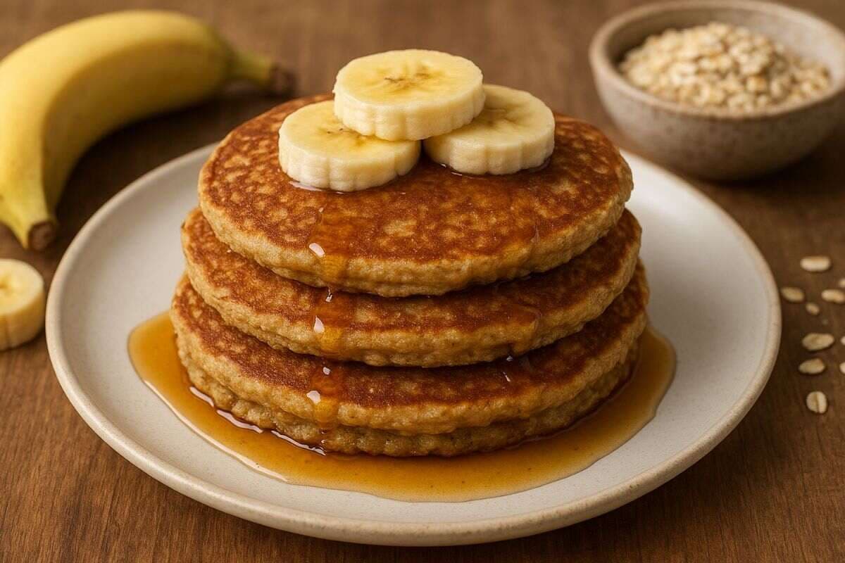 Banana Oats Pancake: बच्चों की टिफिन के लिए परफेक्ट डिश, मिनटों में तैयार करें टेस्टी ओट्स बनाना पैनकेक