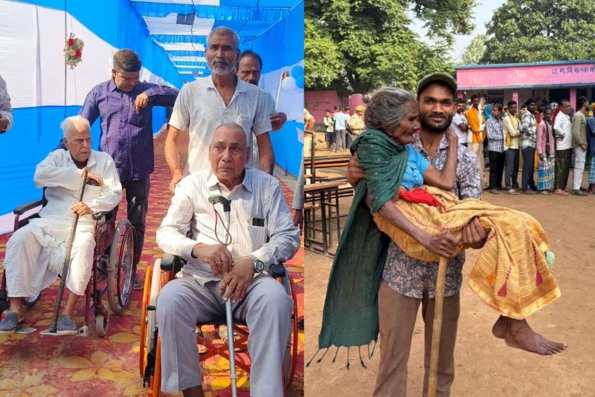 Bihar Election Phase 1 Voting: इनसे जिंदा है लोकतंत्र! दिव्यांगों का जोश देख उनके जज्बे को करेंगे सलाम
