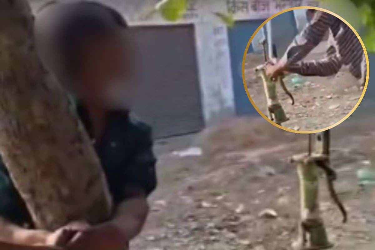 Bulandshahr Police : पेड़ से बांधकर युवक को डंडे से पीटने का वीडियो वायरल, पुलिस ने लिया एक्शन