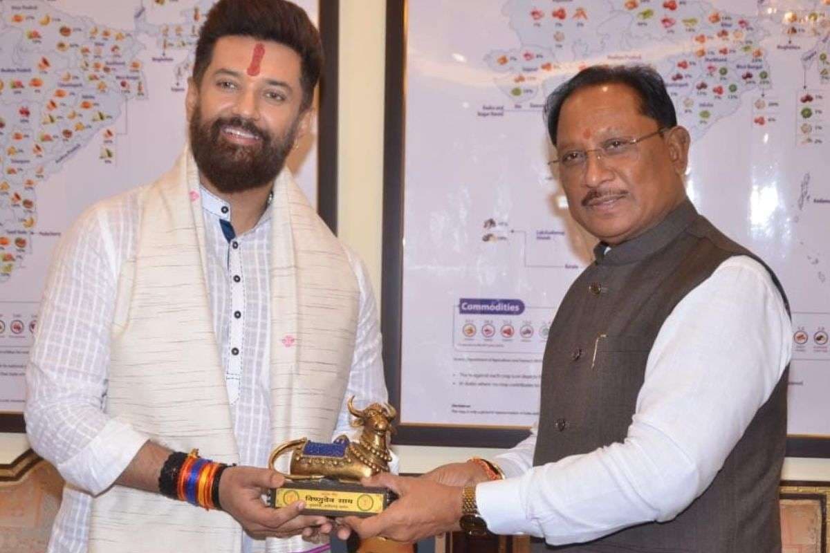 छत्तीसगढ़ के सीएम ने केंद्रीय मंत्री चिराग पासवान से की मुलाकात, खाद्य उद्योग और कृषि पर हुई चर्चा