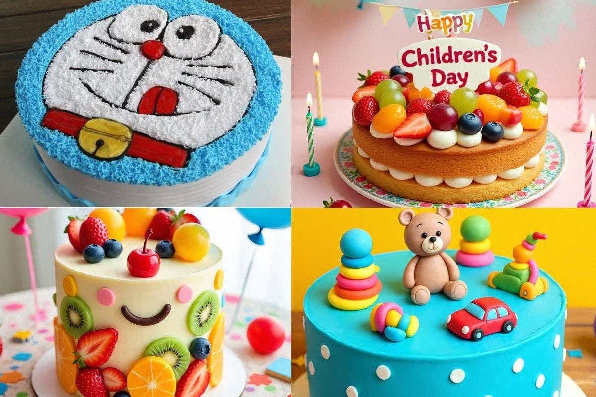 Children’s Day Cake Designs: बच्चों के दिन को बनाएं स्पेशल, इन क्यूट और क्रिएटिव केक डिजाइन्स के साथ