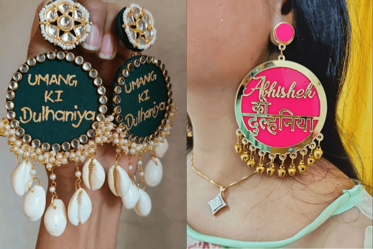 Custom Name Haldi Jewellery