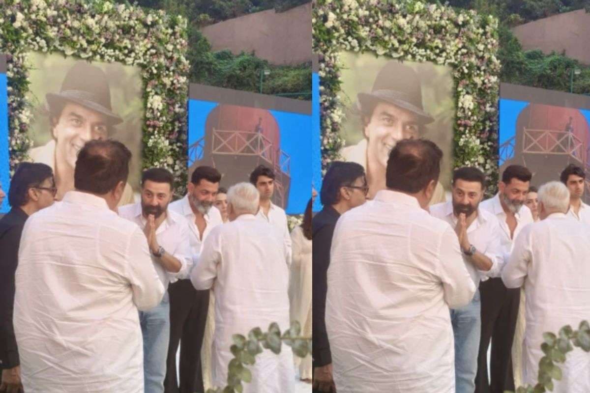 Dharmendra Prayer Meet: पिता धर्मेंद्र को खोने के दर्द में डूबे देओल ब्रदर्स, प्रार्थना सभा में भावुक हुए सनी और बॉबी देओल