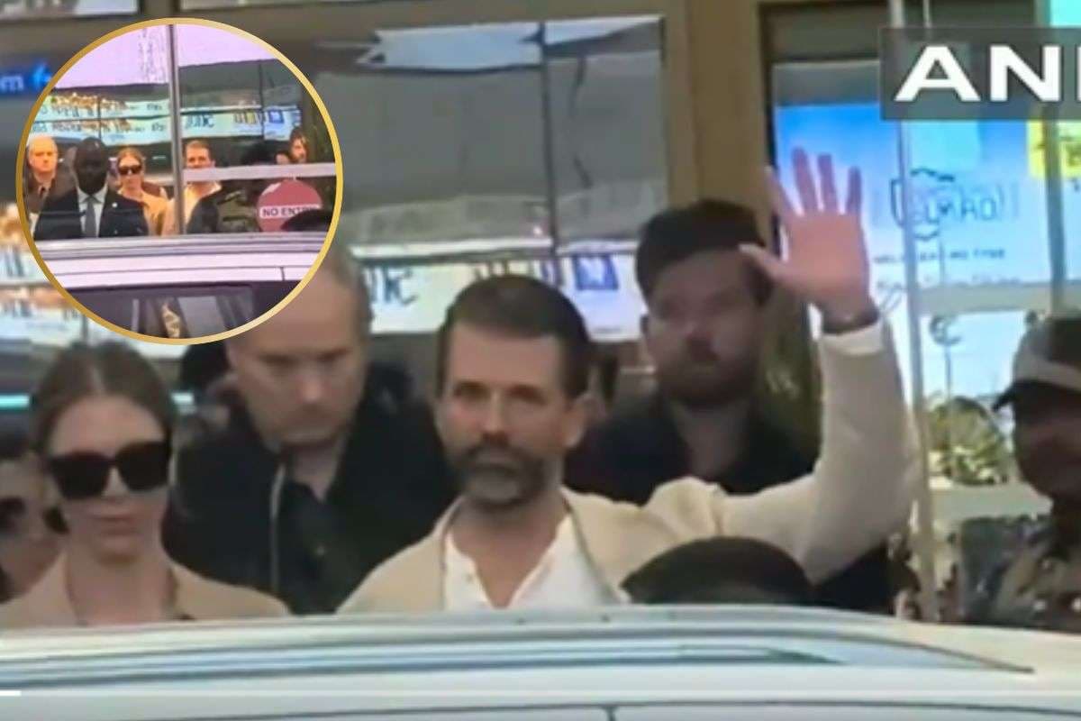 Donald Trump Jr arrives in Udaipur Donald Trump Jr arrives in Udaipur