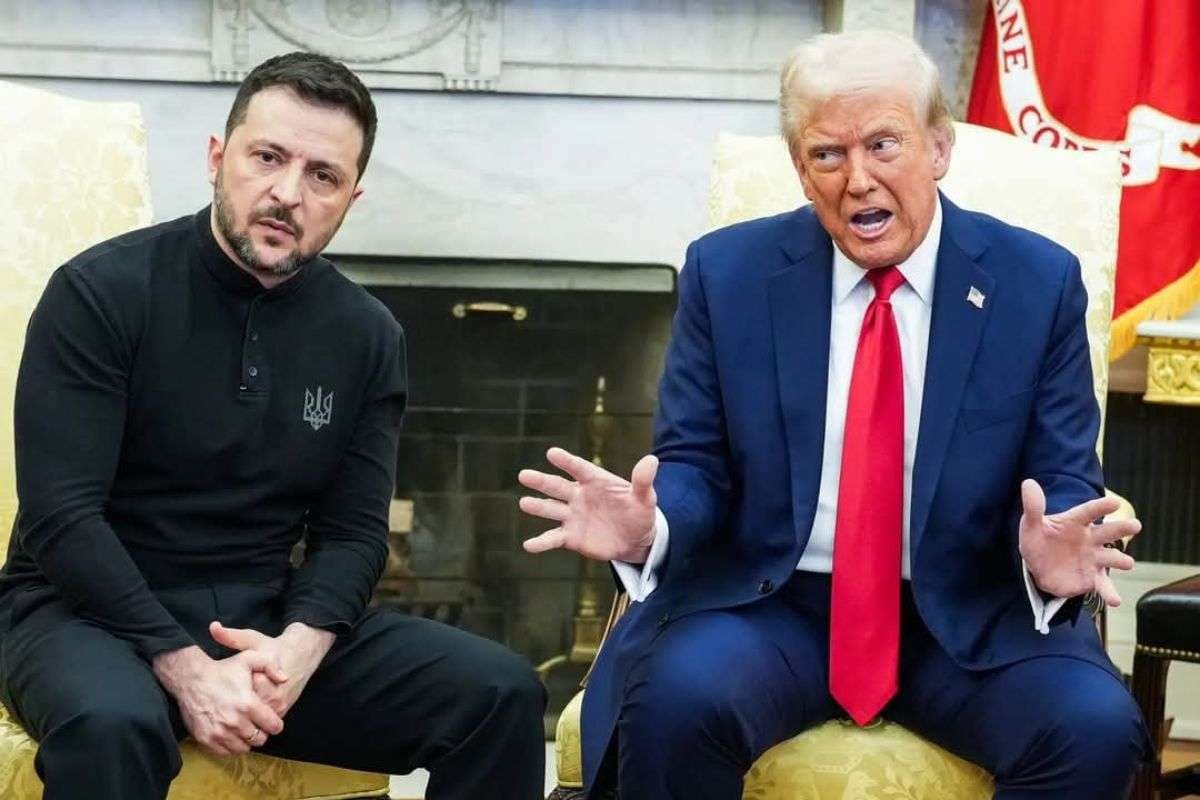 Volodymyr Zelenskyy said not afraid of Trump and no stormy White House meeting.