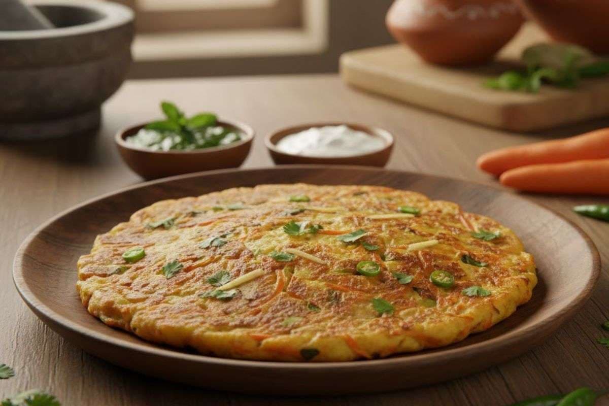 Gajar Ka Chilla Recipe