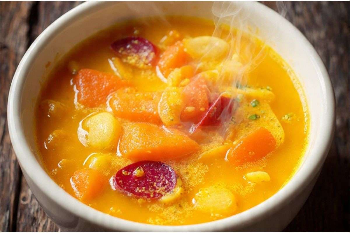 Gajar Mooli Soup For Weight Loss: हेल्दी, गर्म और स्वाद से भरपूर सूप जो घटाए वजन Gajar Mooli Soup For Weight Loss: हेल्दी, गर्म और स्वाद से भरपूर सूप जो घटाए वजन