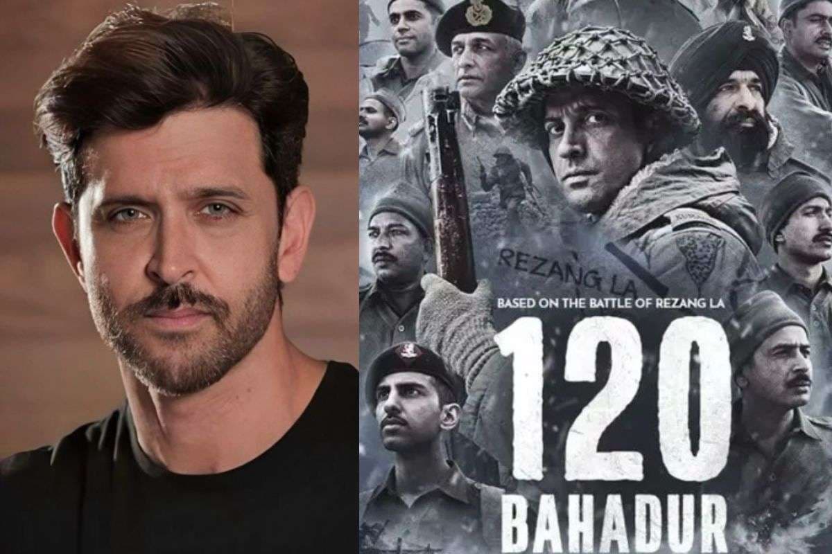Hrithik Roshan on 120 Bahadur Hrithik Roshan on 120 Bahadur