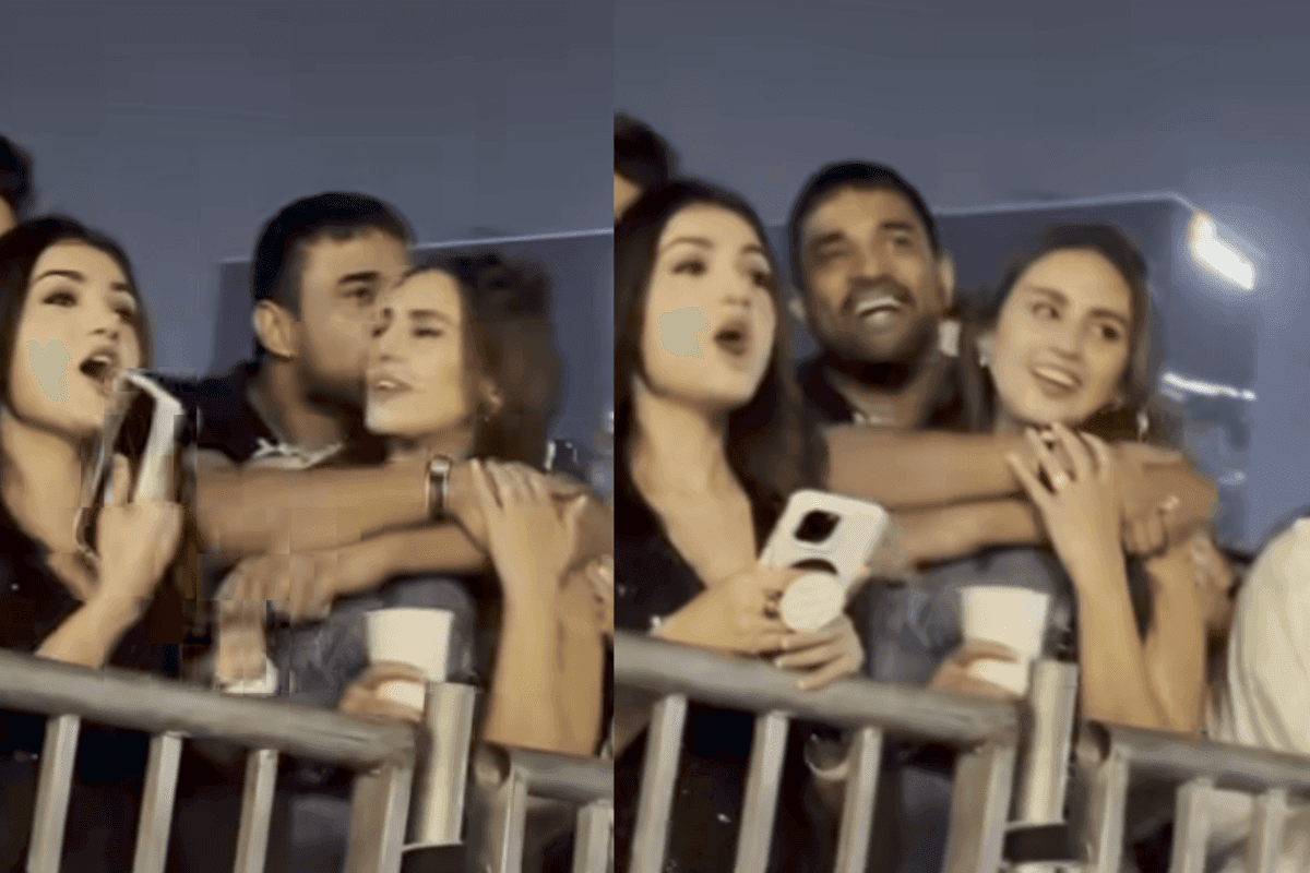 Huma Qureshi: हिमेश रेशमिया के कॉन्सर्ट में रूमर्ड बॉयफ्रेंड संग दिखी हुमा कुरैशी, सिर पर KISS करते हुए वीडियो हुआ वायरल