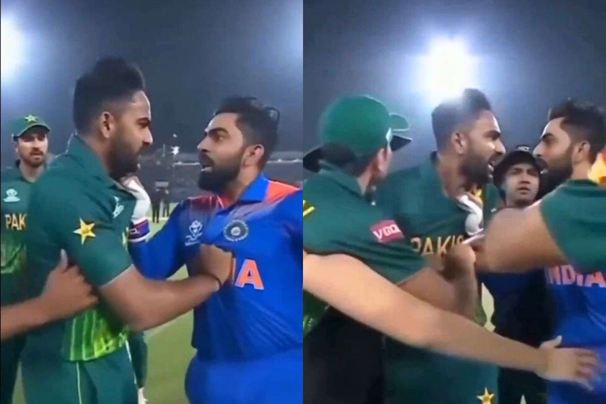 Viral Video: IND vs PAK मैच में खिलाड़ियों के बीच हुई लडाई! जानें क्या है इसके पीछे का सच?