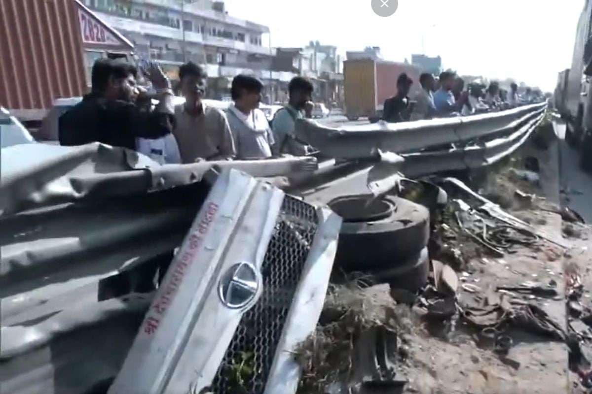 Rajasthan Accident Video: राजस्थान में ट्रॉली ने कई गाड़ियों को रौंदा, मरने वालों की संख्या 14 हुई, 3 की हालत गंभीर