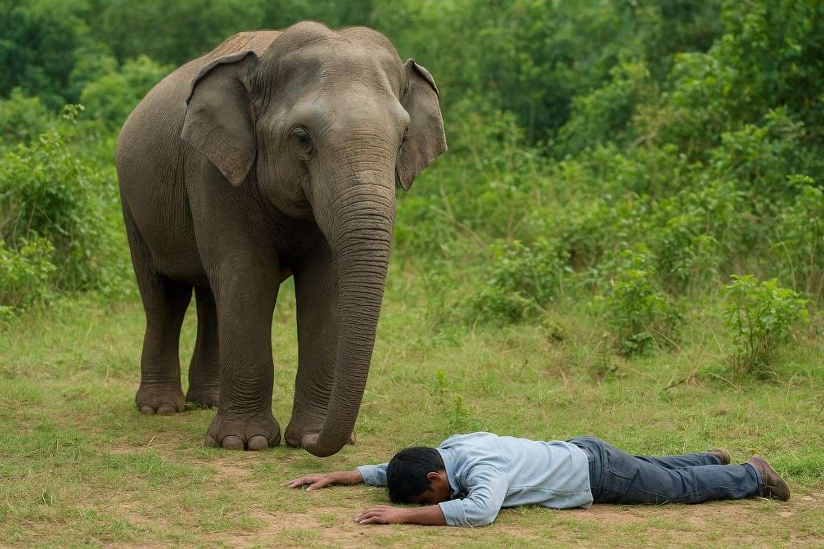 Jharkhand Elephant Attack
