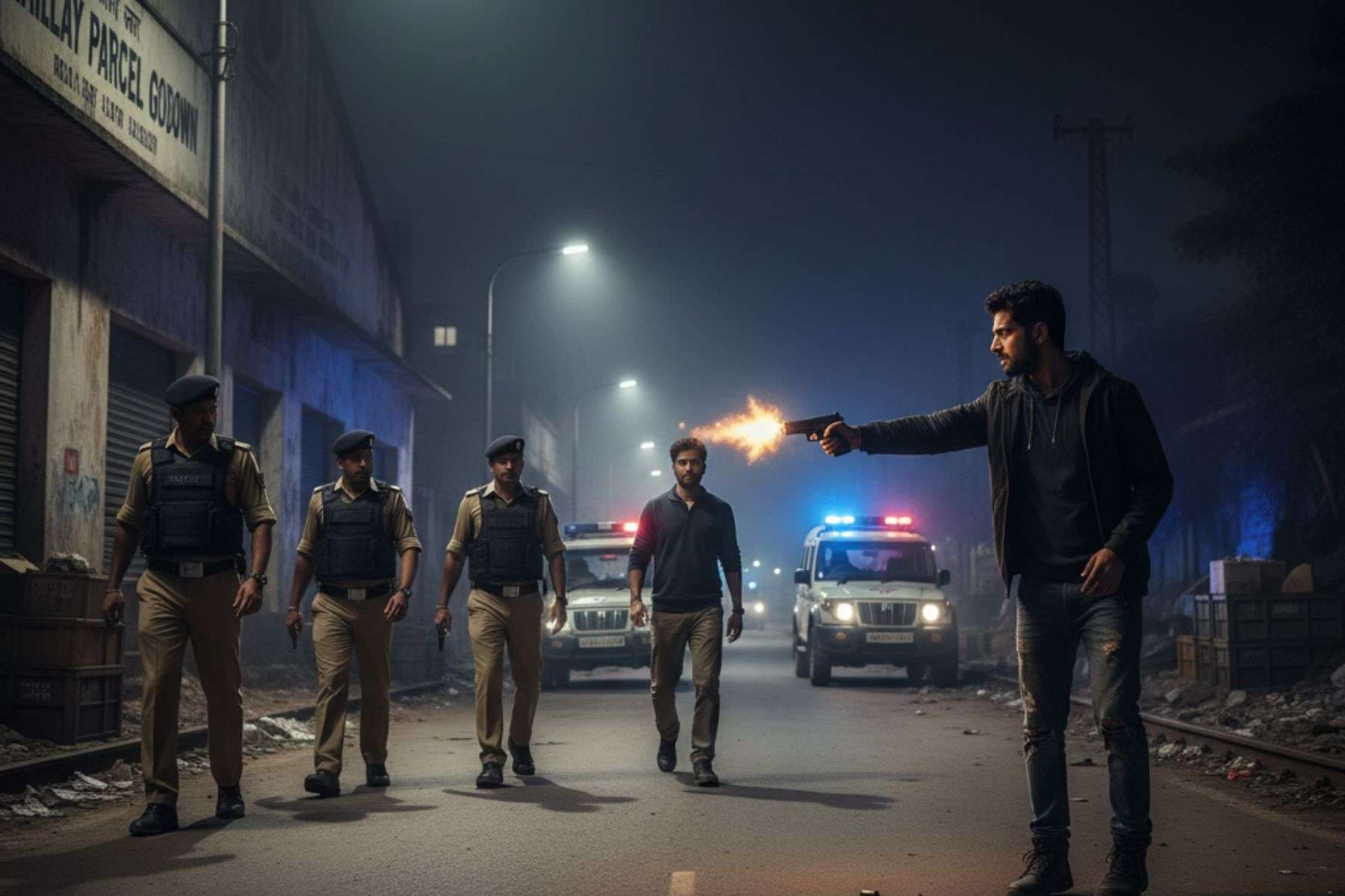 बिहार में ‘सम्राट मॉडल’ की दहाड़! अपराधी की गोली से घायल होने के बाद भी डटी रही पुलिस, आरोपी गिरफ्तार