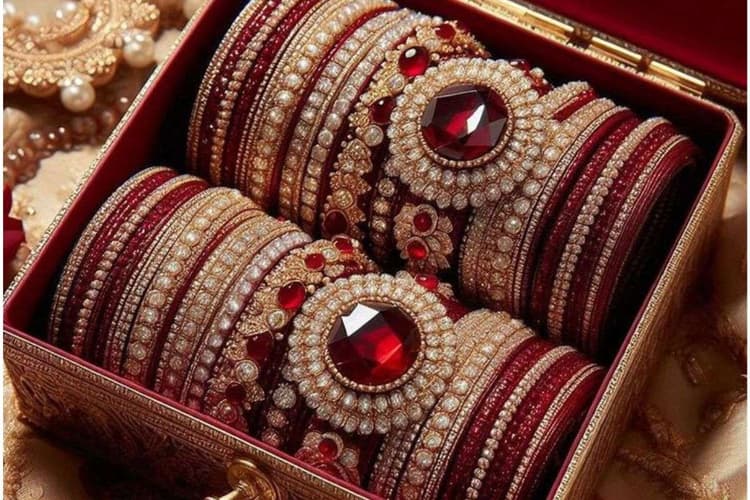Latest Dulhan Chura Designs 2025: बनने वाली हैं दुल्हन,देखें सबसे हटके और मॉडर्न चूड़ा डिजाइन्स