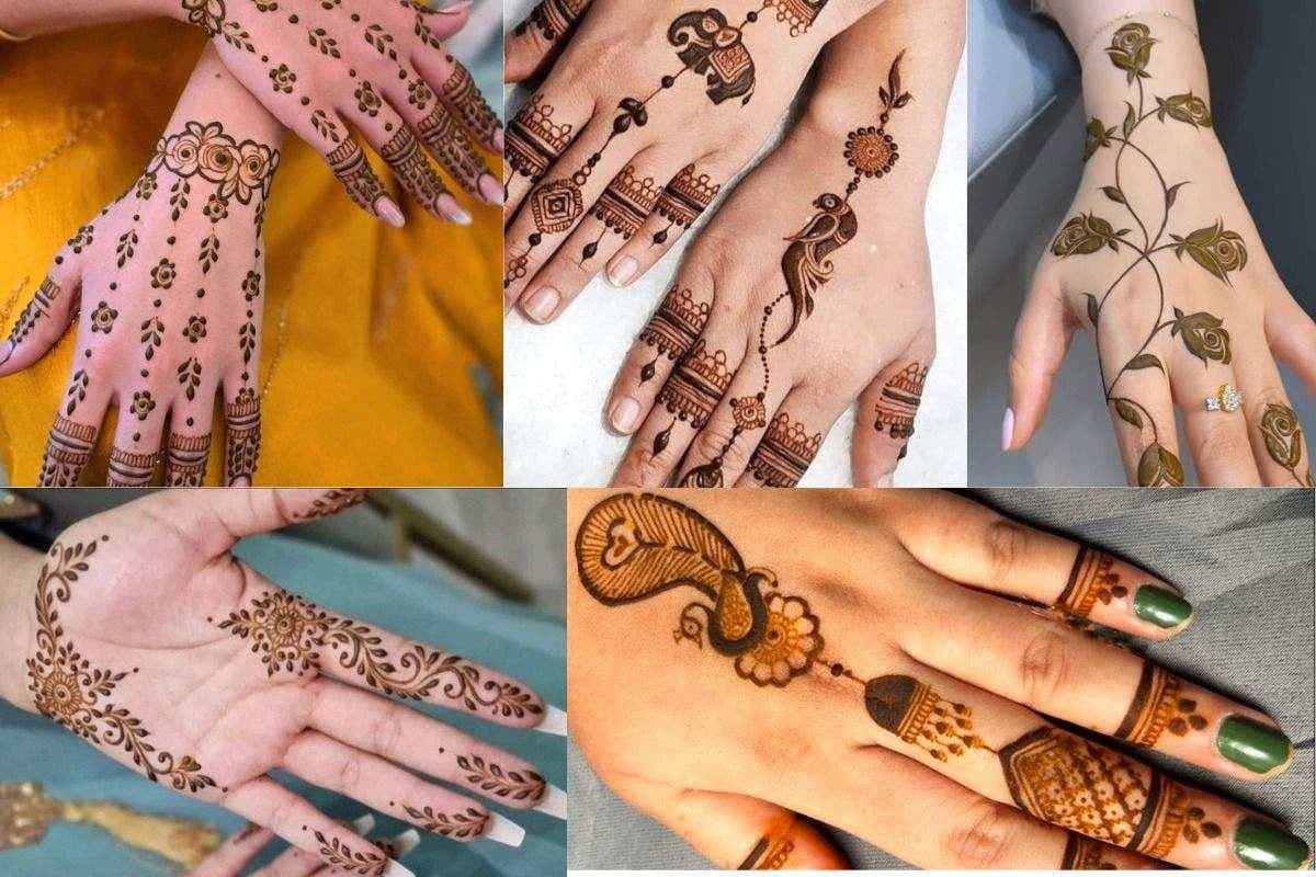 Minimal Mehndi Designs: ट्रेंड में छाए ये सिंपल, स्लिक और बेहद एलीगेंट मिनिमल मेहंदी पैटर्न - हर मौके के लिए परफेक्ट