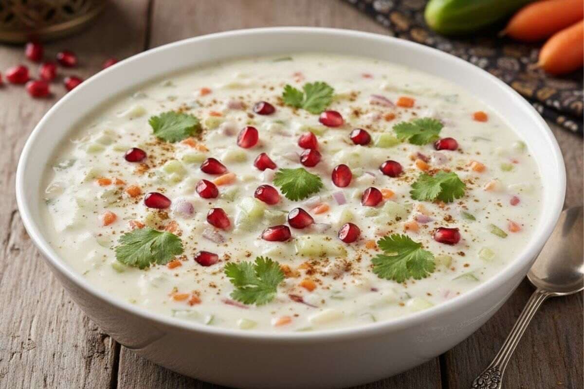Mix Veg Raita Recipe: रोज के खाने को बनाएं स्पेशल, सिर्फ 5 मिनट में तैयार करें हेल्दी मिक्स वेज रायता