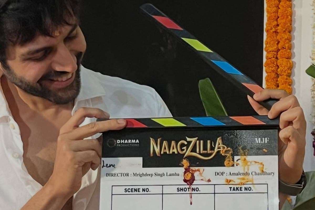 Naagzilla Movie: इच्छाधारी नाग बन कार्तिक आर्यन ने शुरू की 'नागजिला' की शूटिंग, रिलीज डेट से भी उठा पर्दा
