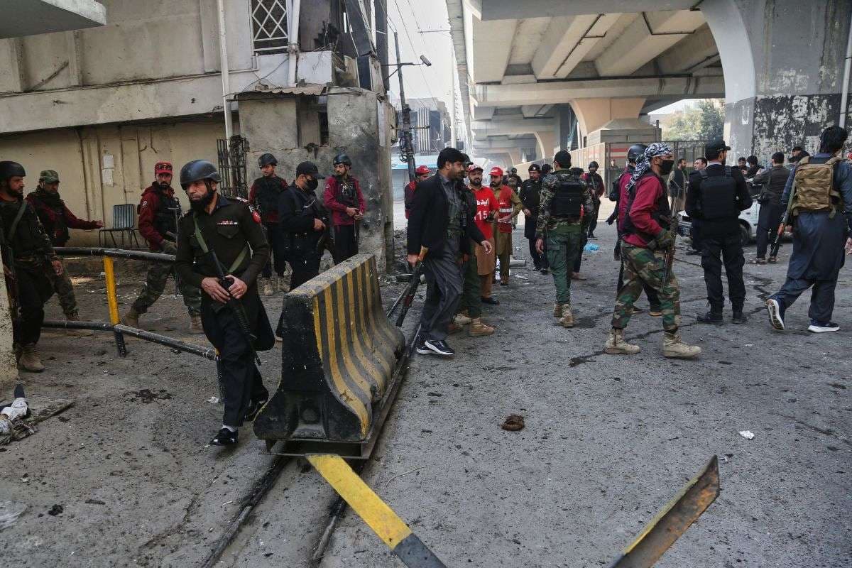 Pakistani diplomat and Afghan governor meet to ease bilateral tensions after Peshawar Blast.