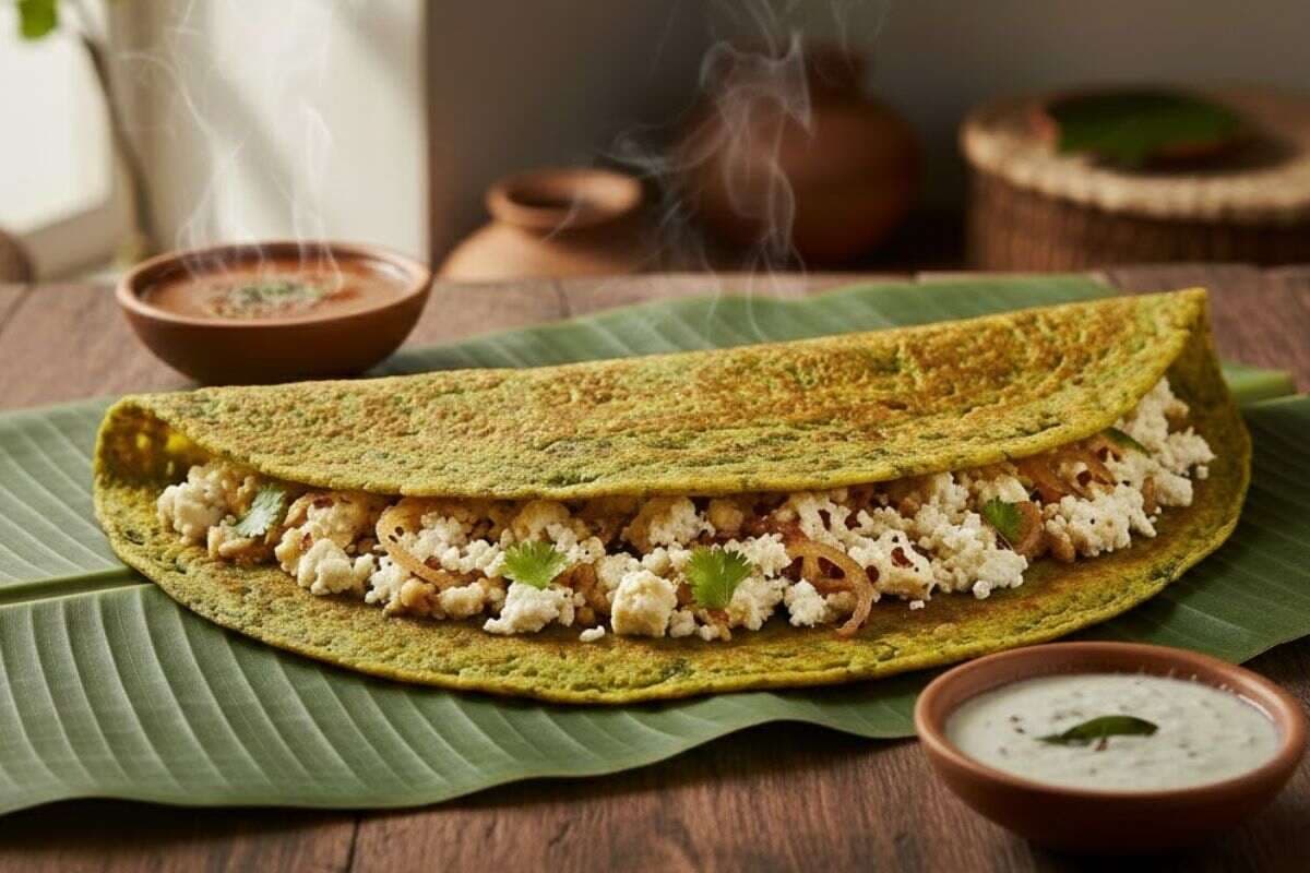 Palak Paneer Dosa Recipe: सर्दियों में जरूर ट्राई करें प्रोटीन से भरपूर पालक पनीर डोसा, जानिए बनाने का तरीका