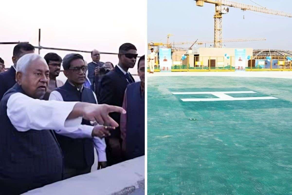 Patna PMCH: PMCH की इमरजेंसी यूनिट की छत पर उतरेगी एयर एंबुलेंस, CM नीतीश ने दिए निर्माण में तेजी लाने के निर्देश