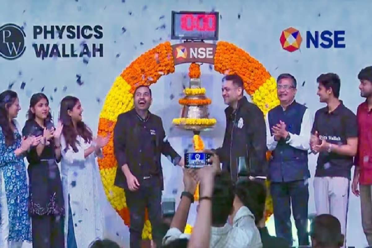 फिजिक्सवाला की स्टॉक मार्केट में धमाकेदार एंट्री, पहले दिन 42% से अधिक चढ़ा शेयर