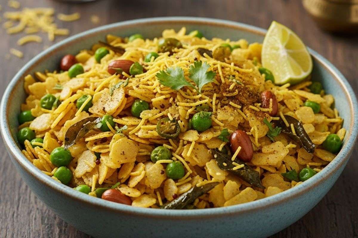 Matar Poha Chivda: मार्केट वाले स्नैक्स भूल जाएंगे, ट्राई करें घर का बना मजेदार मटर पोहा चिवड़ा
