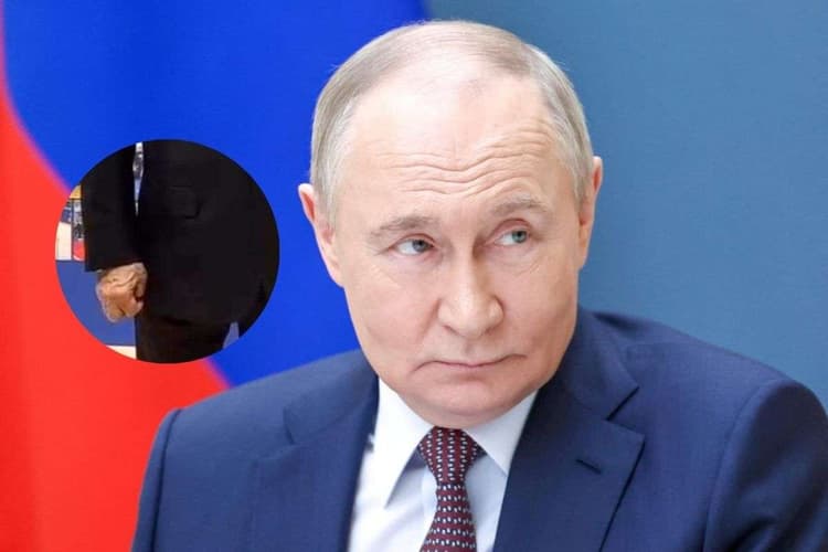 दाहिना हाथ सूजा, नसें उभरीं! पुतिन को क्या हुआ? लोग बोले- ‘कुछ तो गड़बड़ है’, वीडियो आया सामने